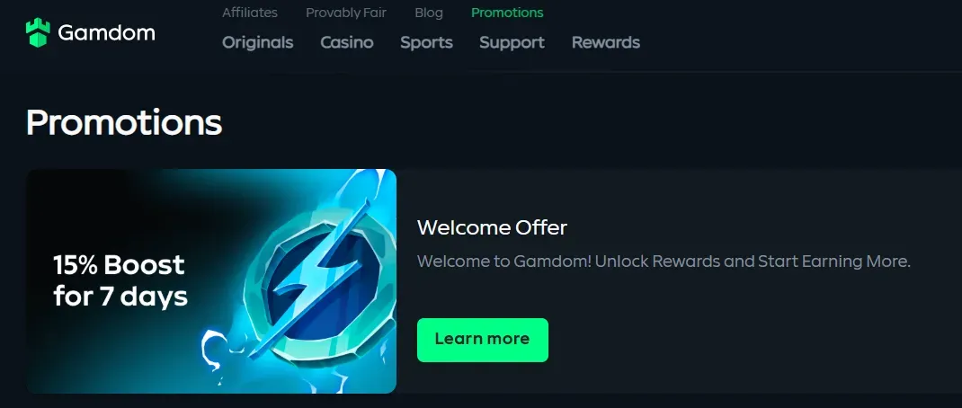 Gamdom Casino